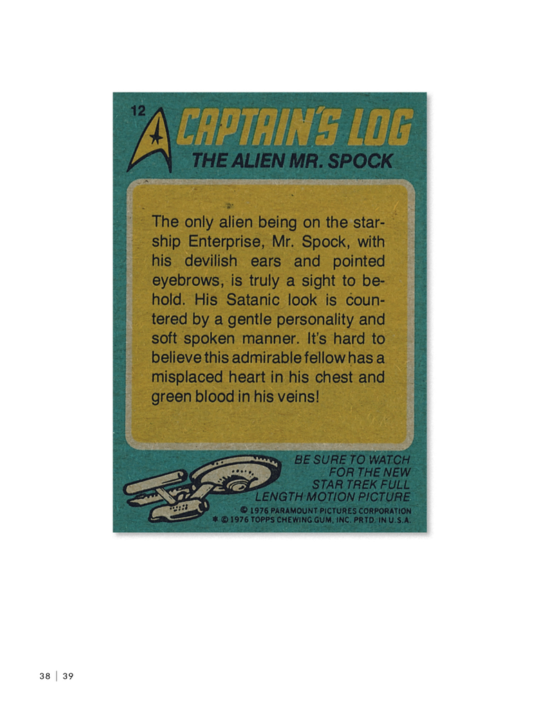 Illustration for article titled The Trading Cards that Defined Star Trek for a Generation
